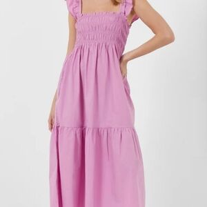 Isla Organic Cotton Tiered Maxi Dress by French Connection